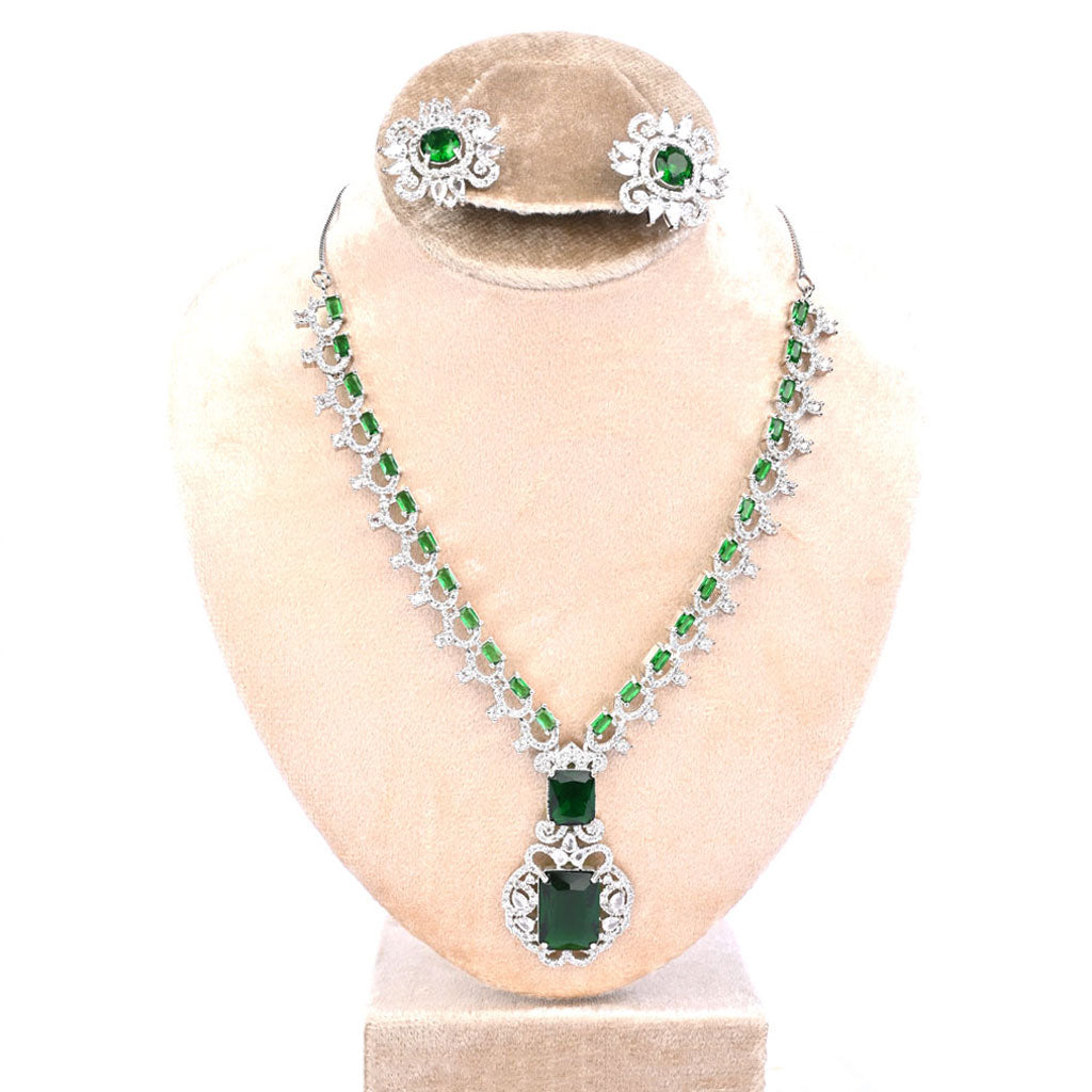 Sterling Zircon Necklaces