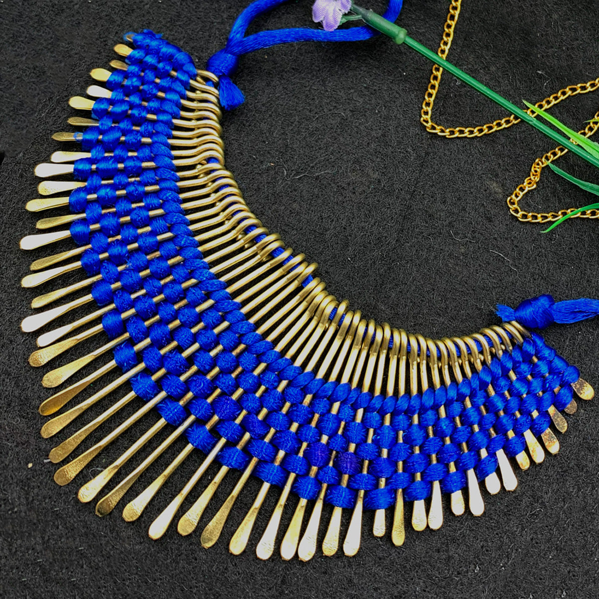 Multi Statement Tassel Necklace