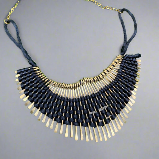 Multi Statement Tassel Necklace