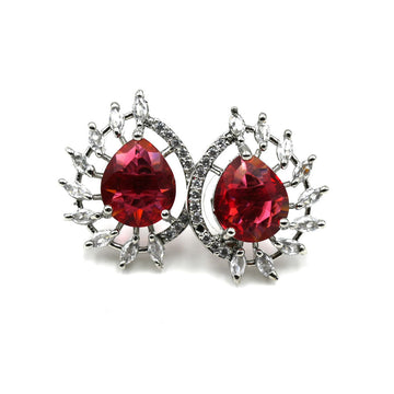 Emerald Zircon Earrings
