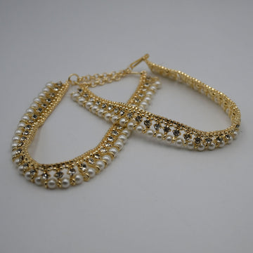 Golden Stones Anklets