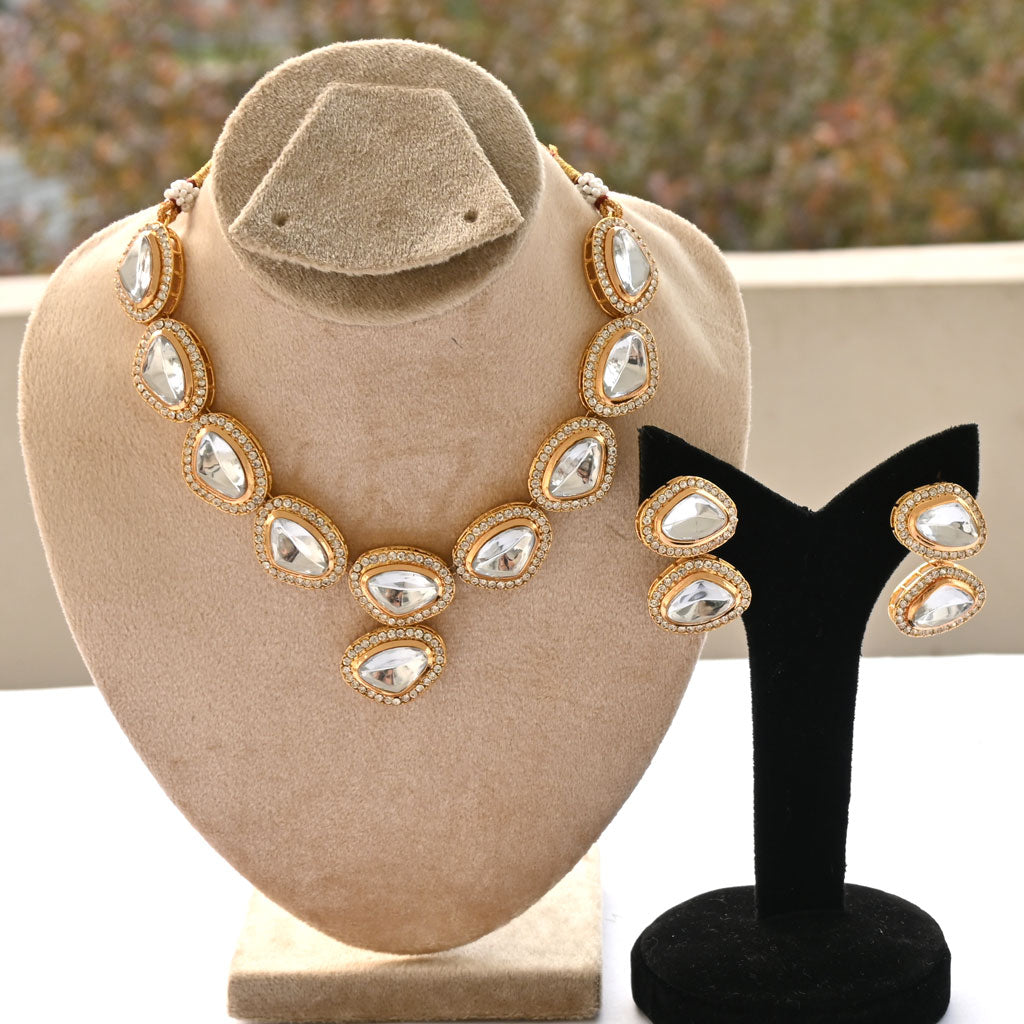 Unique Polki Kundan Necklace