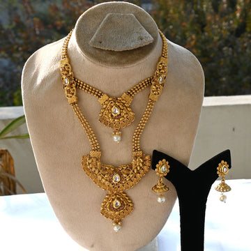 Trendy Indian Rajwadi Necklace