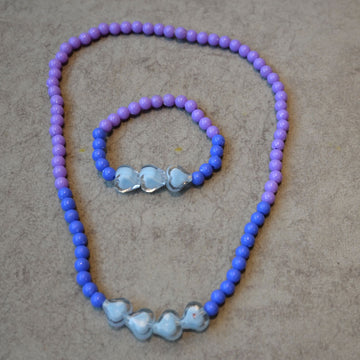 Shiny Pearl Kids Bracelet & Mala