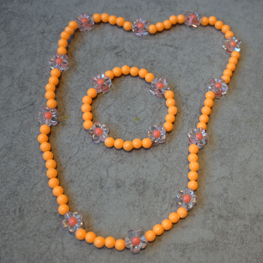 Shiny Pearl Kids Bracelet & Mala