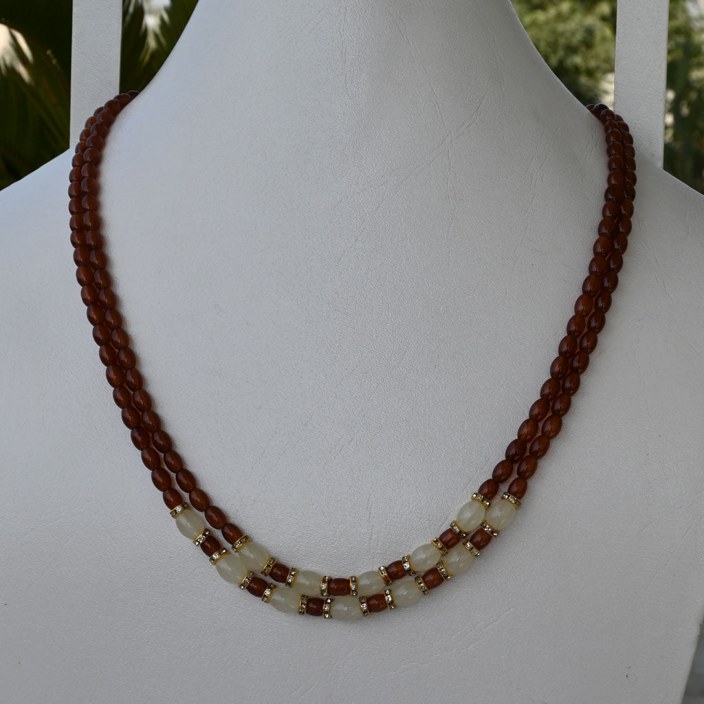 Turquoise& Sterling Pearls Mala