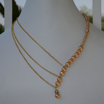 Elegant Crystal Beads Mala