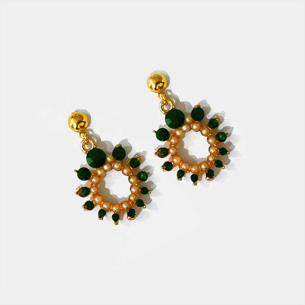 Candice Gem Dropped Earrings