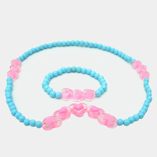 Shiny Pearl Kids Bracelet & Mala