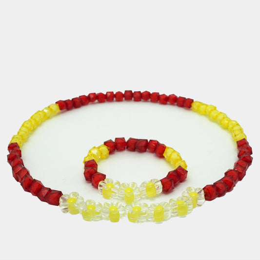 Shiny Pearl  Kids Bracelet & Mala