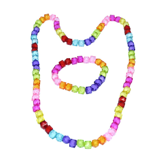Kids Pearl Mala With Bracelet