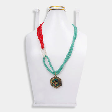 Pearls Crystal Shine Mala