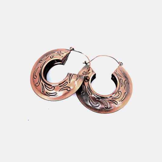 Stunning Large Hoops Earrings