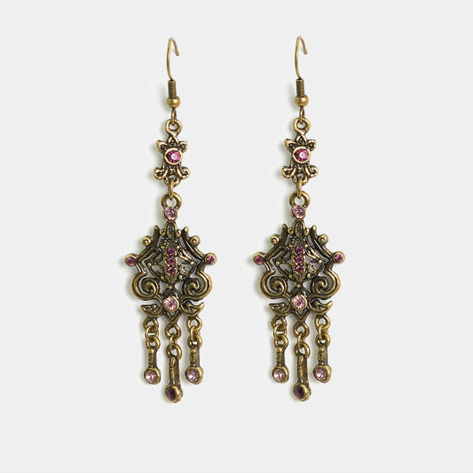 Vintage Long Victorian Earrings