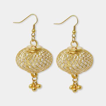 Trendy Metal Drops Jhumka Earrings