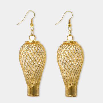 Lemp Brass Dangle Earrings