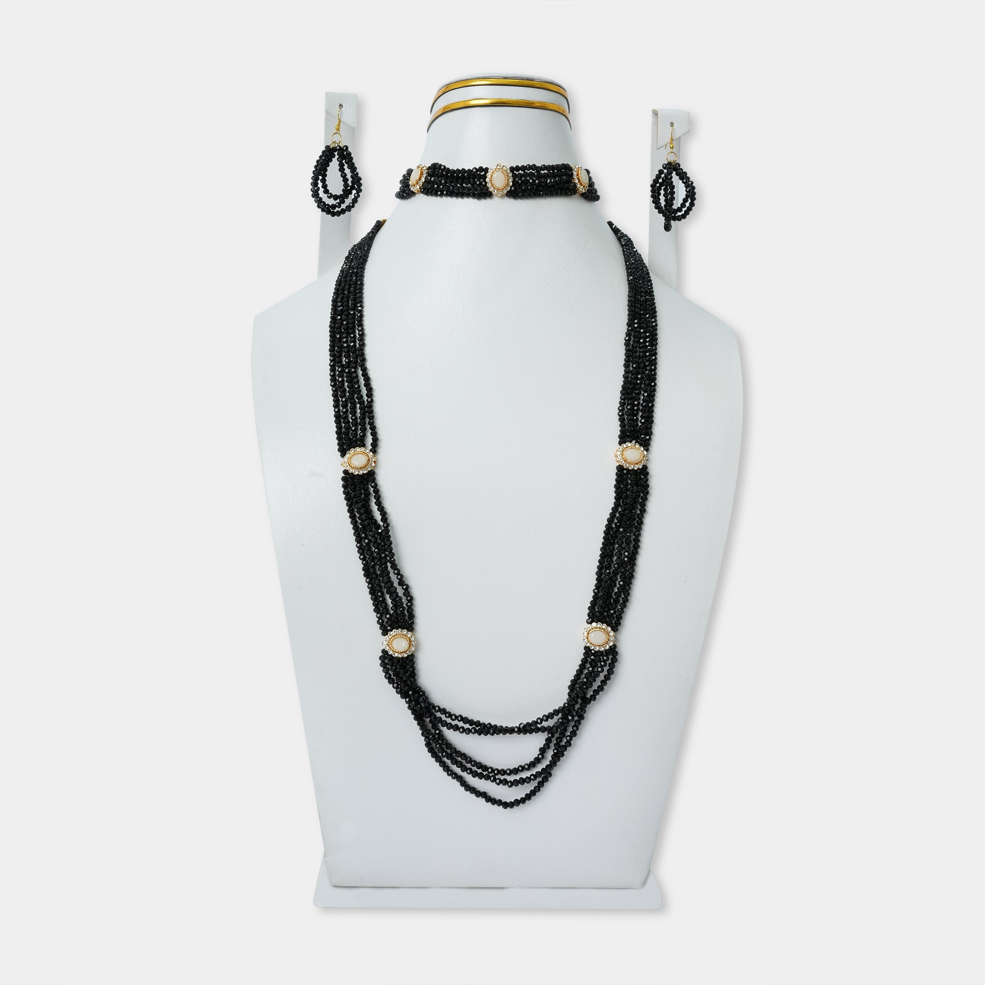 Victorian Poli Pearl Long Double Mala Set