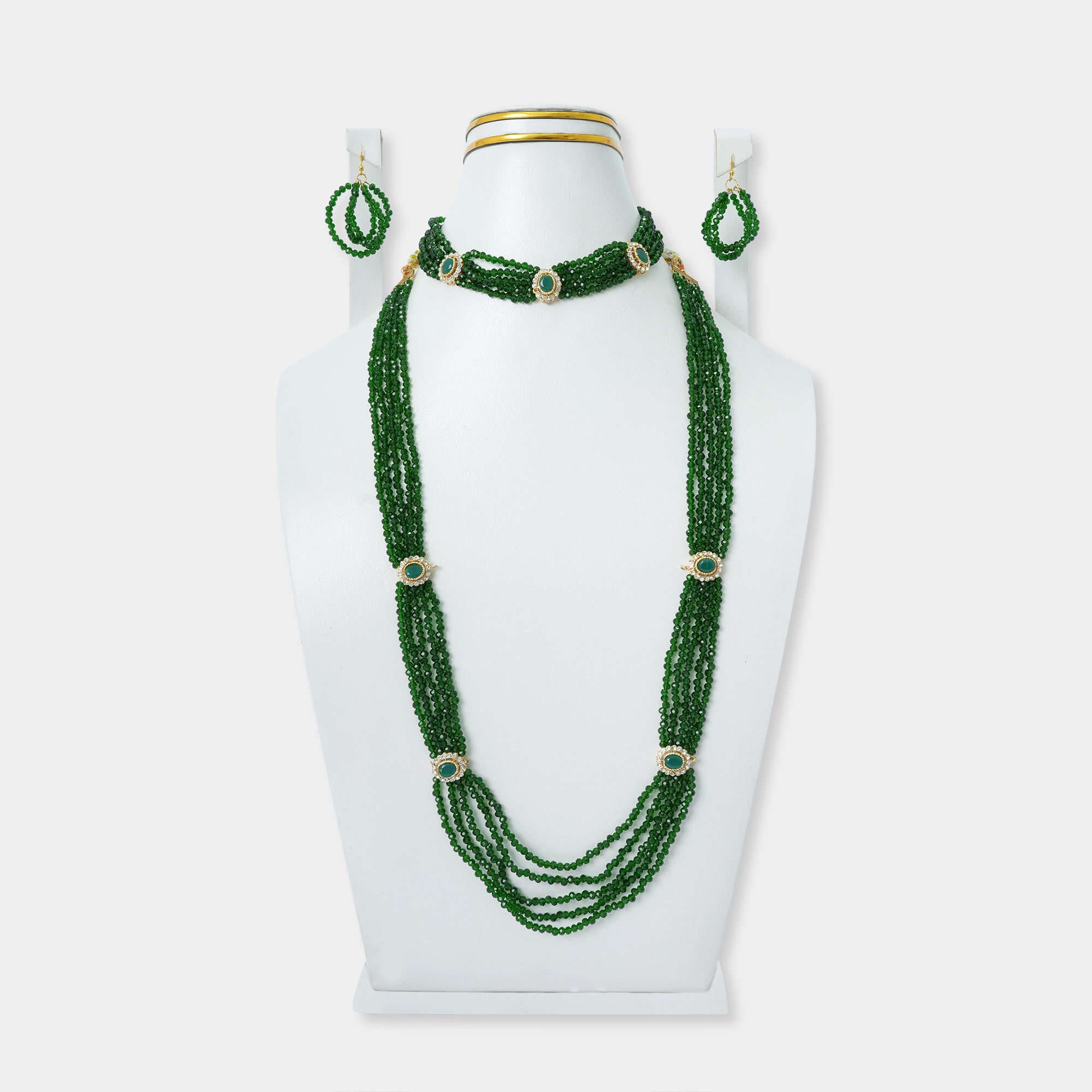Victorian Poli Pearl Long Double Mala Set