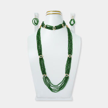 Victorian Poli Pearl Long Double Mala Set