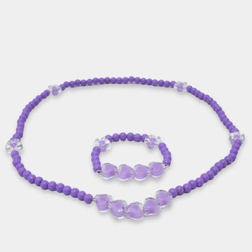 Shiny Pearl  Kids Bracelet & Mala