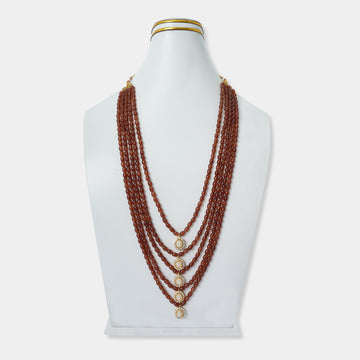 Emerald Sapphire Gemstone Mala