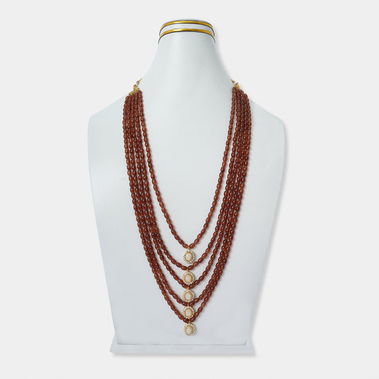 Emerald Sapphire Gemstone Mala