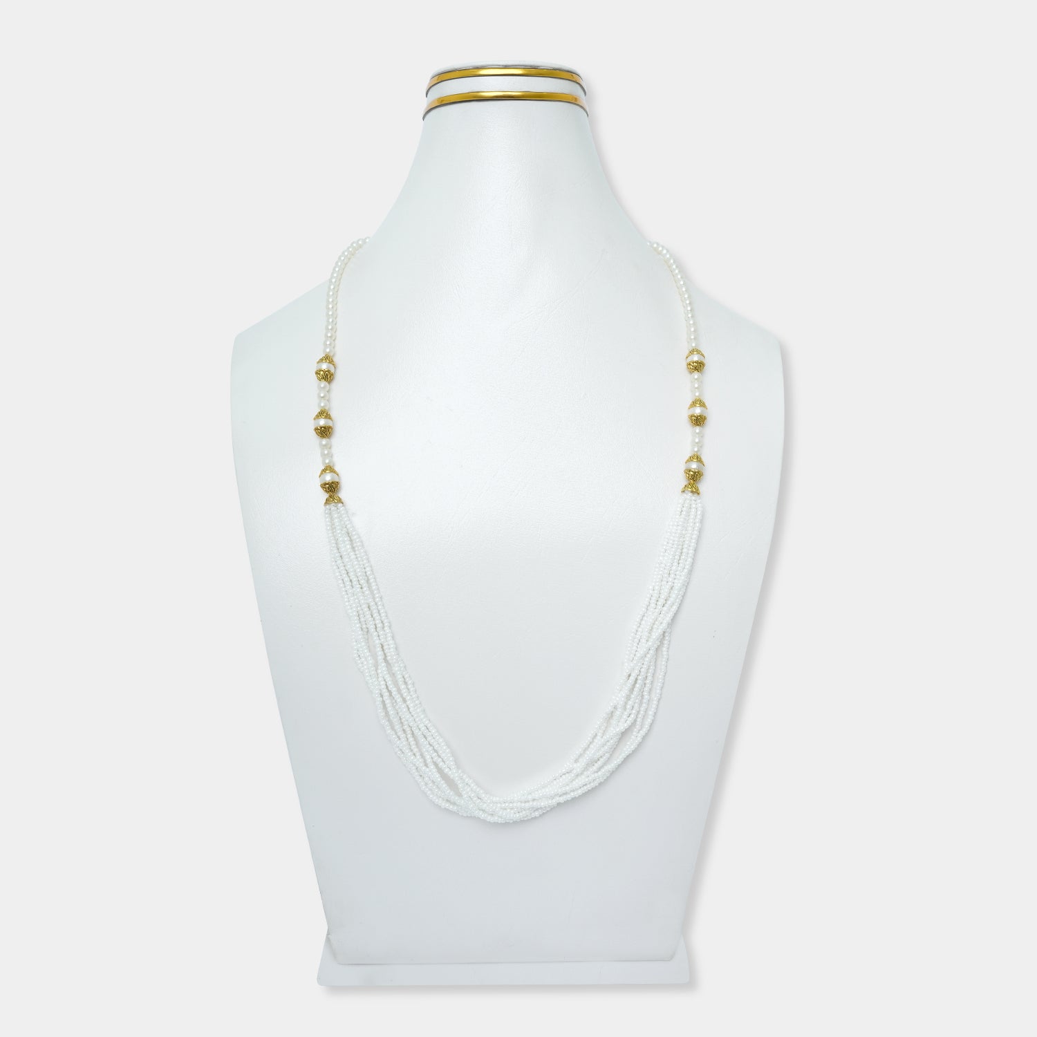 Vintage Multi Strand Beaded Mala
