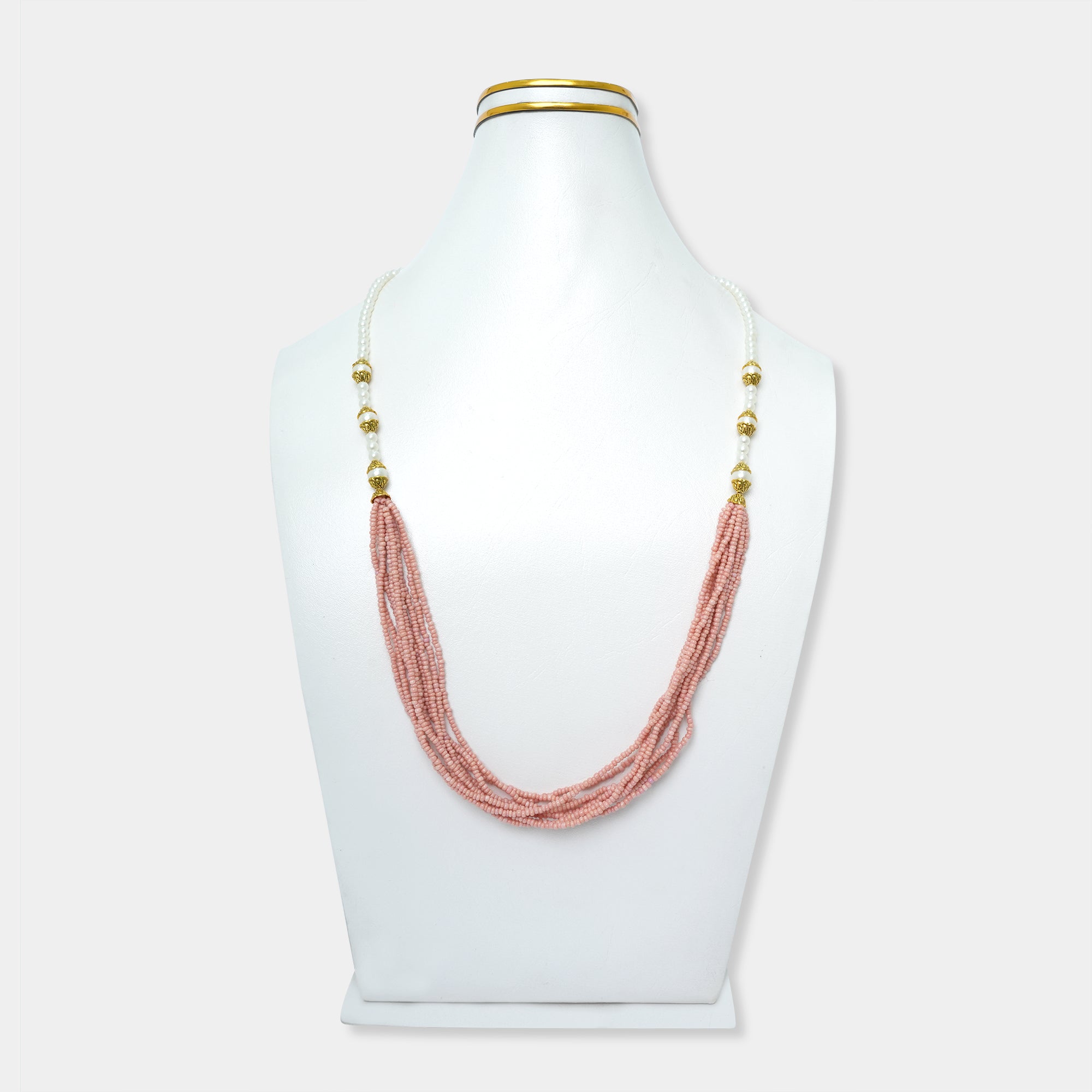 Vintage Multi Strand Beaded Mala