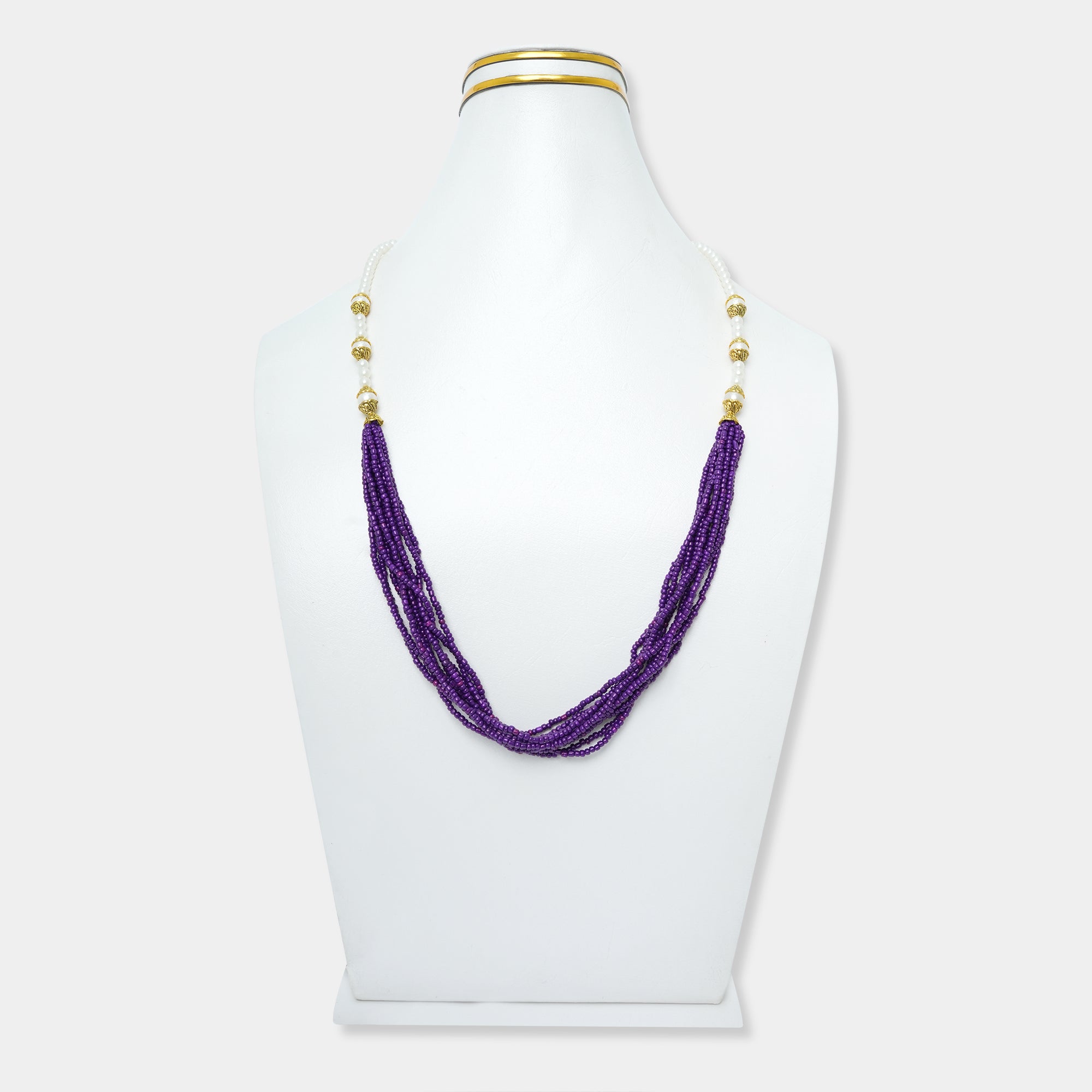 Vintage Multi Strand Beaded Mala
