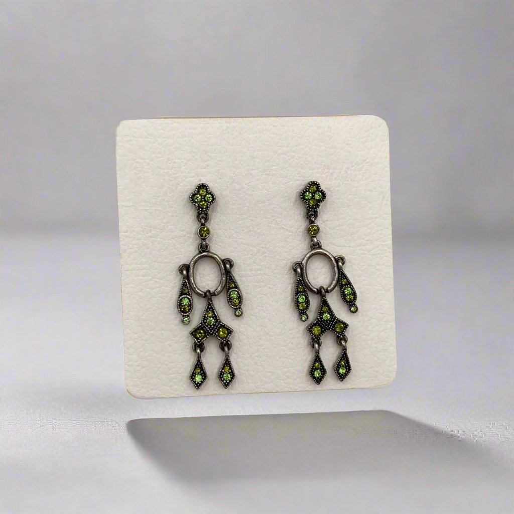 Drizzle Oxidised Earrings