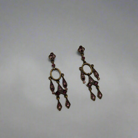 Drizzle Oxidised Earrings