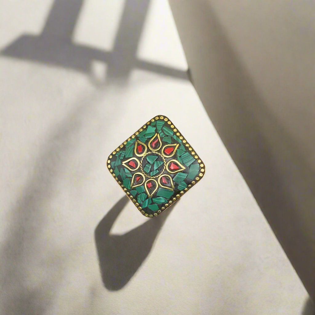 Afghani Adjustable Large Ring