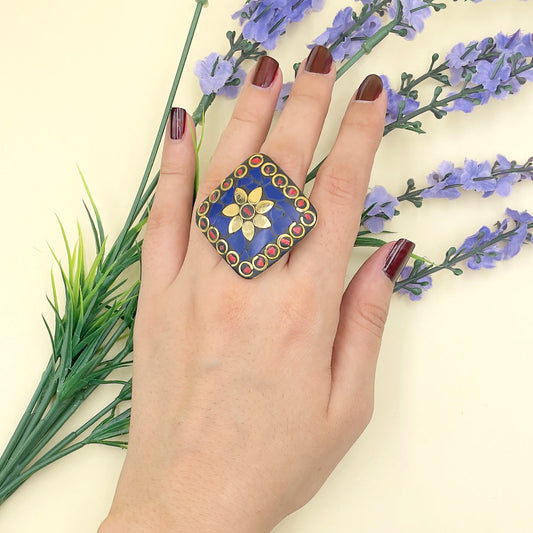 Afghani Adjustable Large Ring