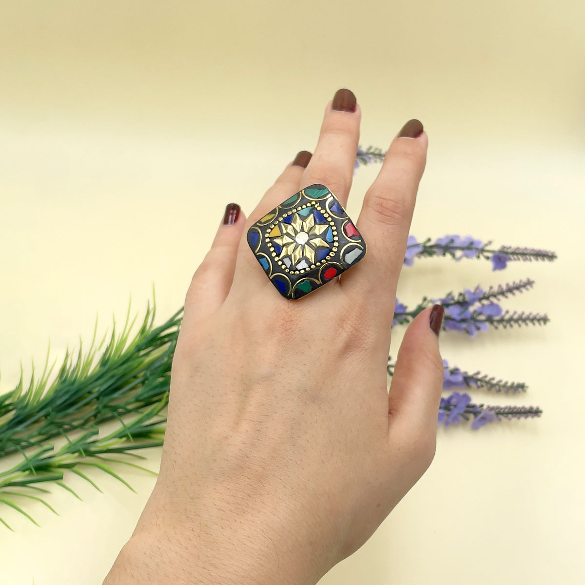 Afghani Adjustable Large Ring