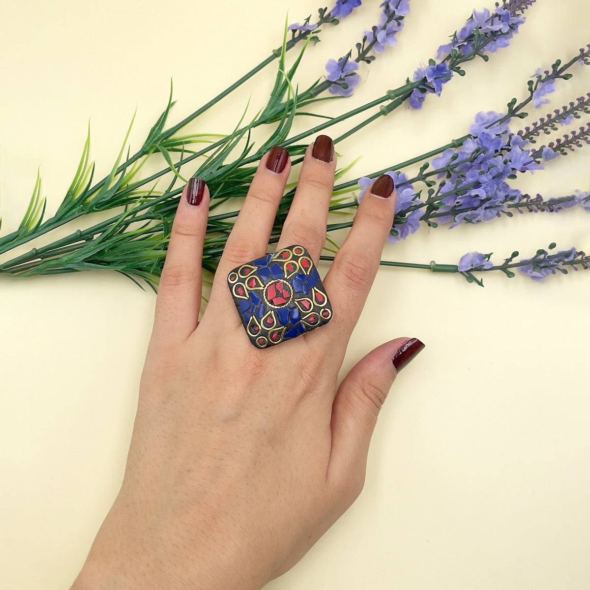 Afghani Adjustable Large Ring