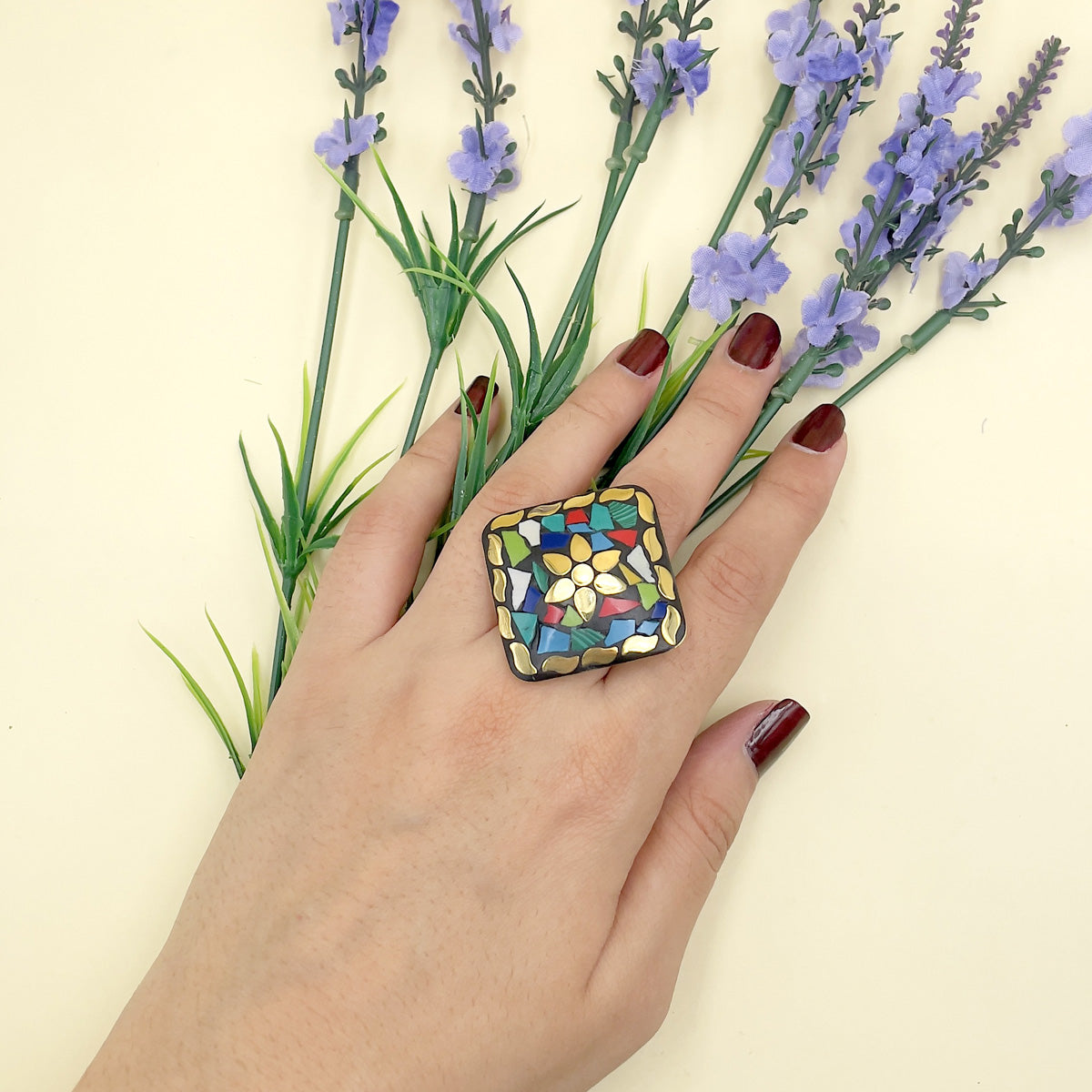 Afghani Adjustable Large Ring