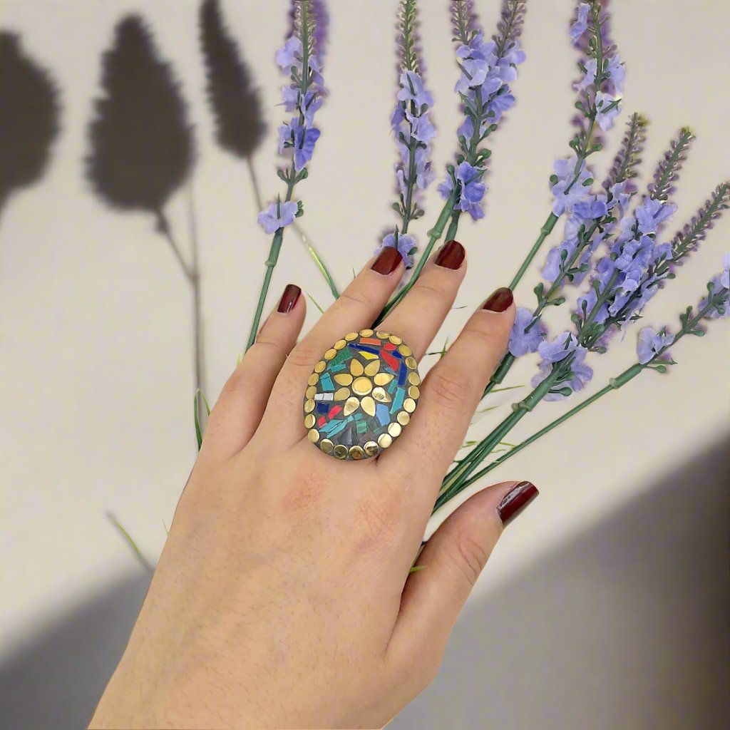 Afghani Adjustable Large Ring