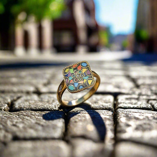 Afghani Adjustable Large Ring