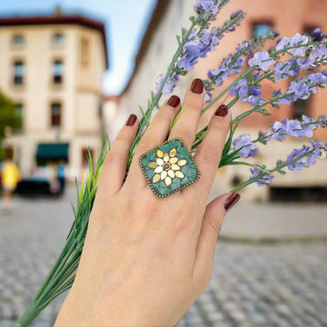 Afghani Adjustable Large Ring
