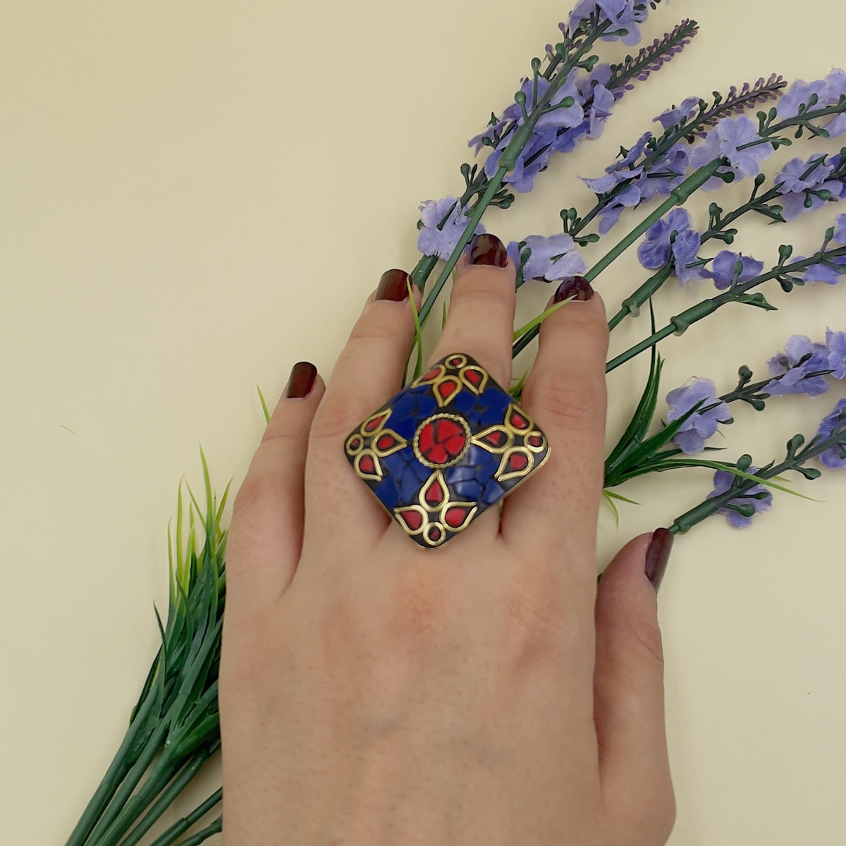 Afghani Adjustable Large Ring