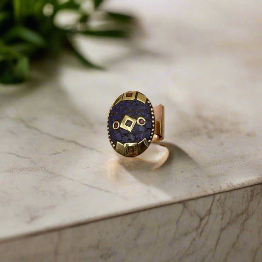 Afghani Adjustable Large Ring