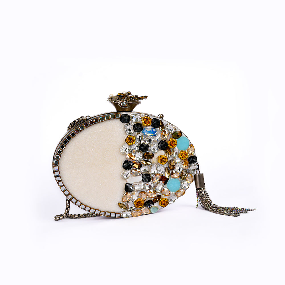 Unique Turkish Stone Fancy Clutch