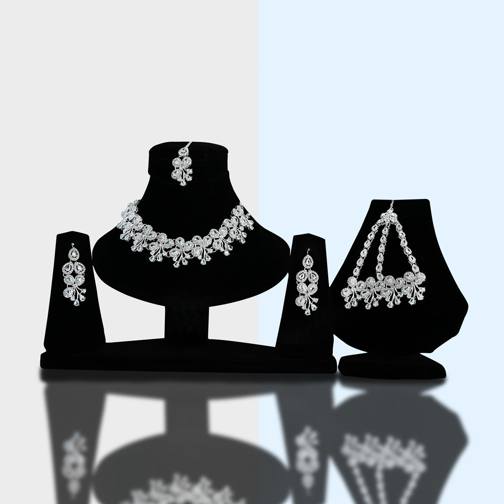 Elegant Cubic Zirconia Necklace