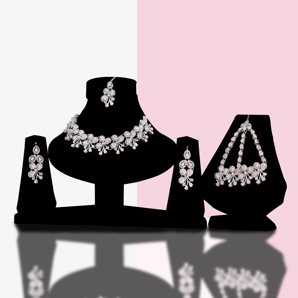 Elegant Cubic Zirconia Necklace