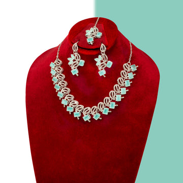 Heart Design Party Wear Turkish Necklace