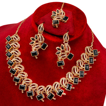Heart Design Party Wear Turkish Necklace