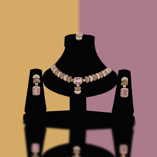 Regal Radiance Party Wear Necklace