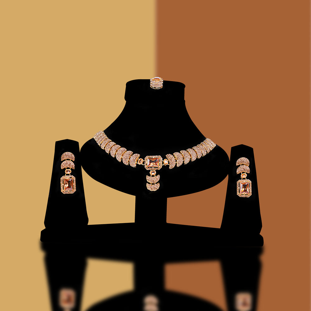 Regal Radiance Party Wear Necklace