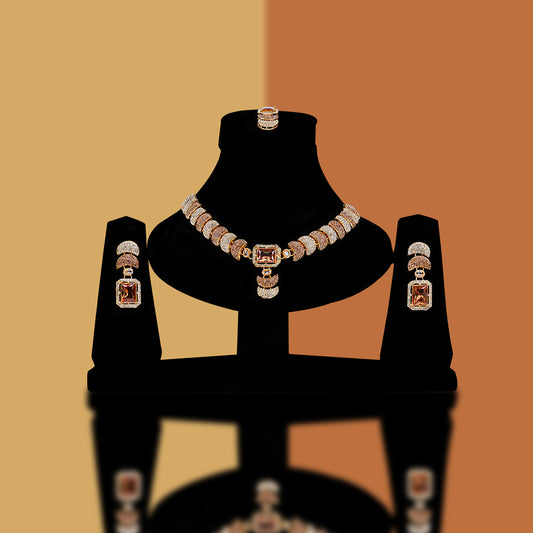 Regal Radiance Party Wear Necklace