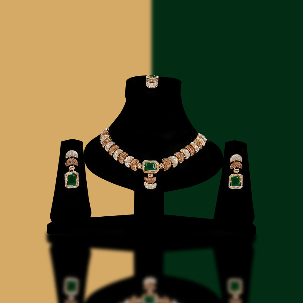 Regal Radiance Party Wear Necklace